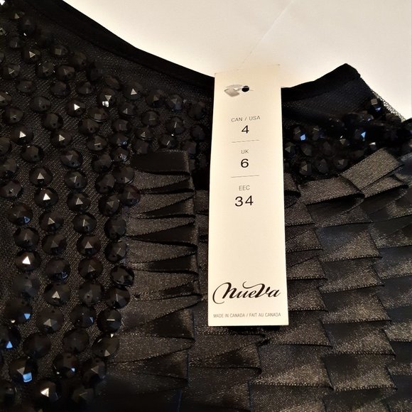 NEW Beautiful black dress by Nueva - Picture 12 of 14